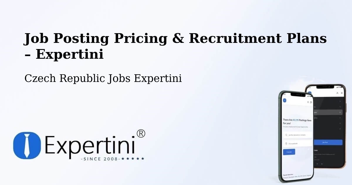 Job Posting Pricing & Recruitment Plans – Frymburk - Frymburk, Czech Republic Jobs Expertini